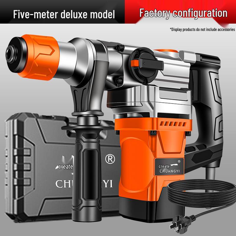 Chuangyi High-Power Multifunctional Electric Hammer and Impact Drill for Wood and Concrete Drilling