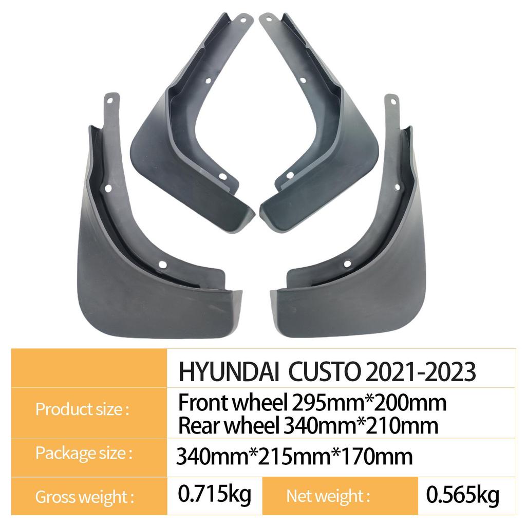 Błotniki kół Hyundai CUSTO 2021-2023