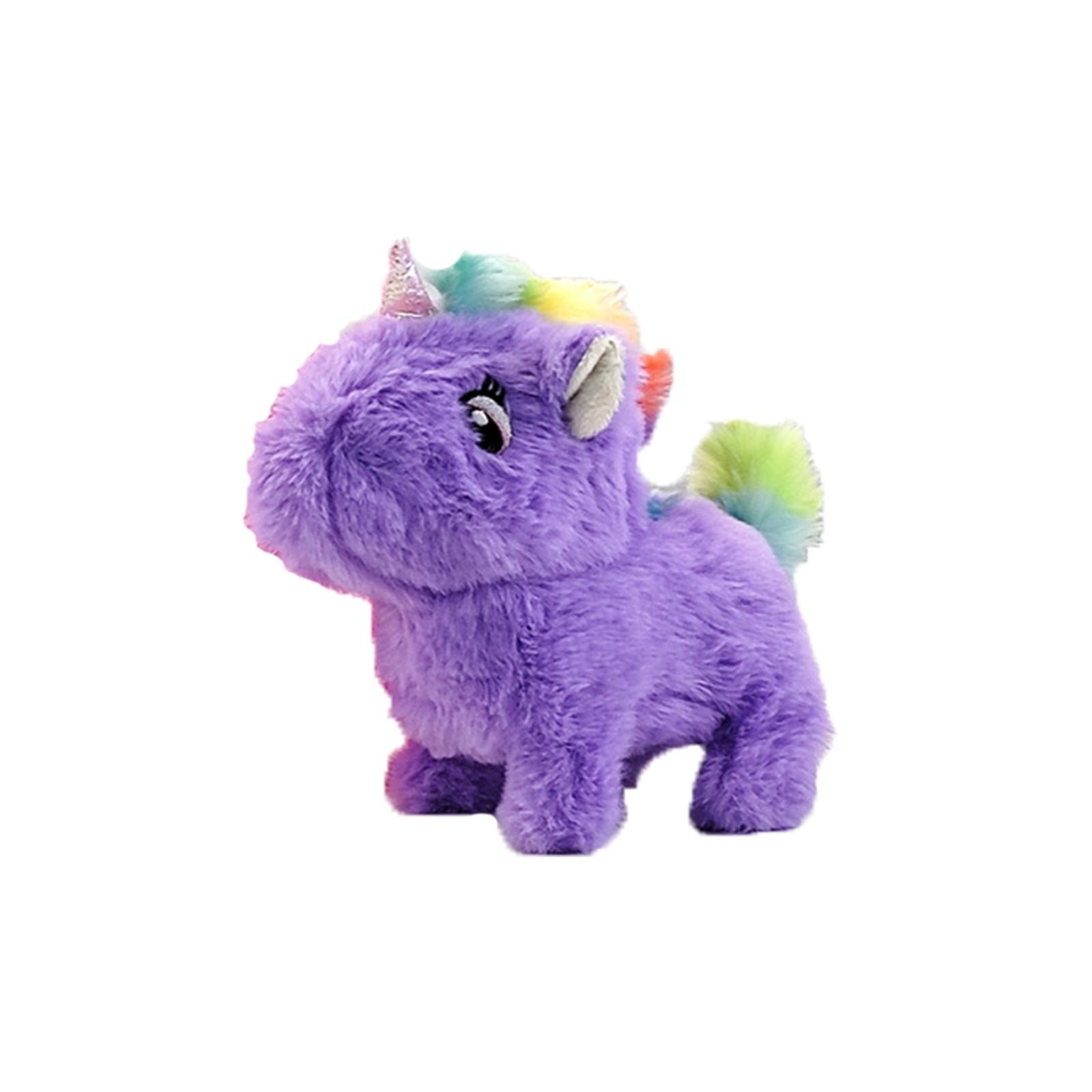 

Нова Плюшева Електрична Іграшка Дитяча Іграшка Симуляція Коня Може Ходити І Гавкати Електронна Іграшка-Домашня Тварина One Size фіолетовий