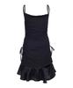 Lara Fox Printed Draping Dress Black Bq2Wo003