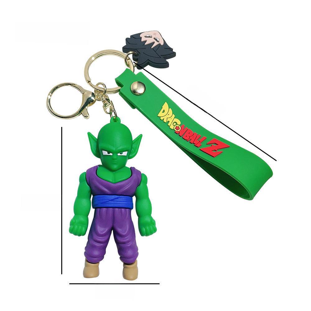 Adorable Sun Wukong Dragon Ball Keychain Anime Car Bag Charm Silicone Gift
