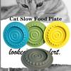 Cat Slow Feeder Mat Slow Feeder Bowl Pet Liquid Food Bowl Cat Treat Dish Anti Choking Eating Plate Cat Dog Food Bowl Non Slip