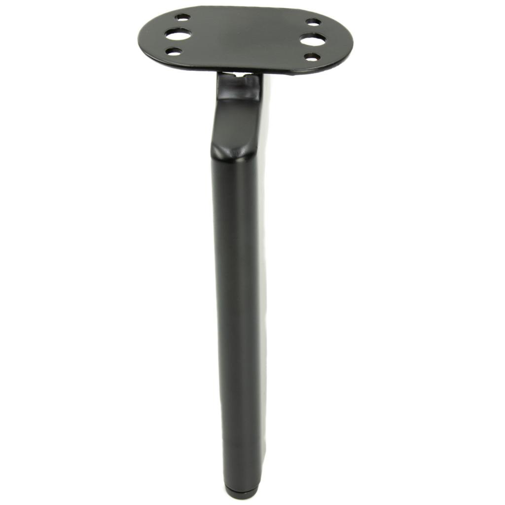 Loft Furniture Leg, Black Matte, Height 18 Cm