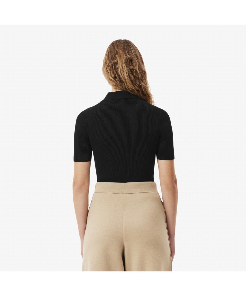 Lacoste Women'S Slim Fit 3D Half-Zip Sweater Af2572-55G 031