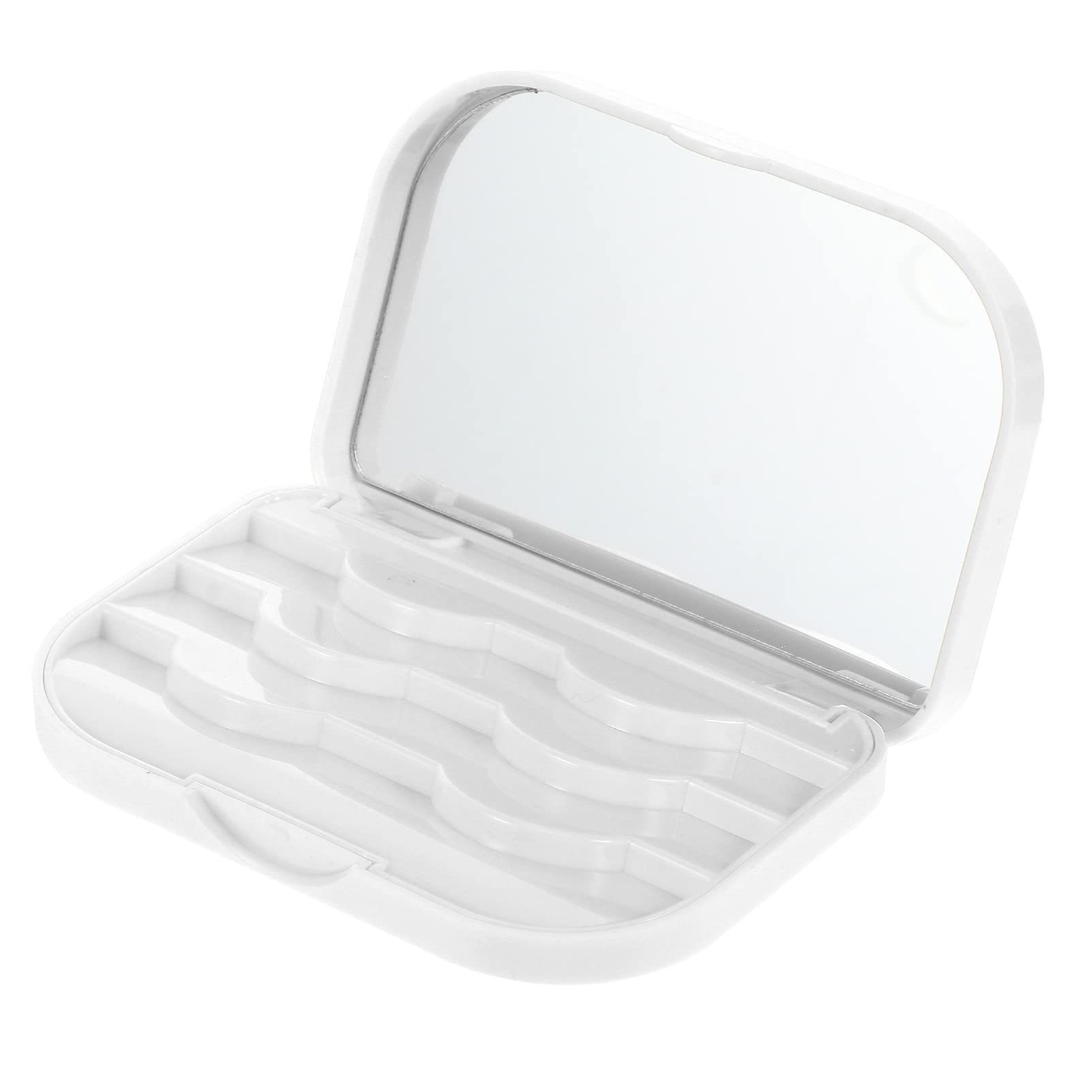 FRCOLOR False Eyelash Storage Case, Waterproof Plastic, 11x7x2cm, Lightweight, Portable, Eyelash Case, Eyelash Storage Box