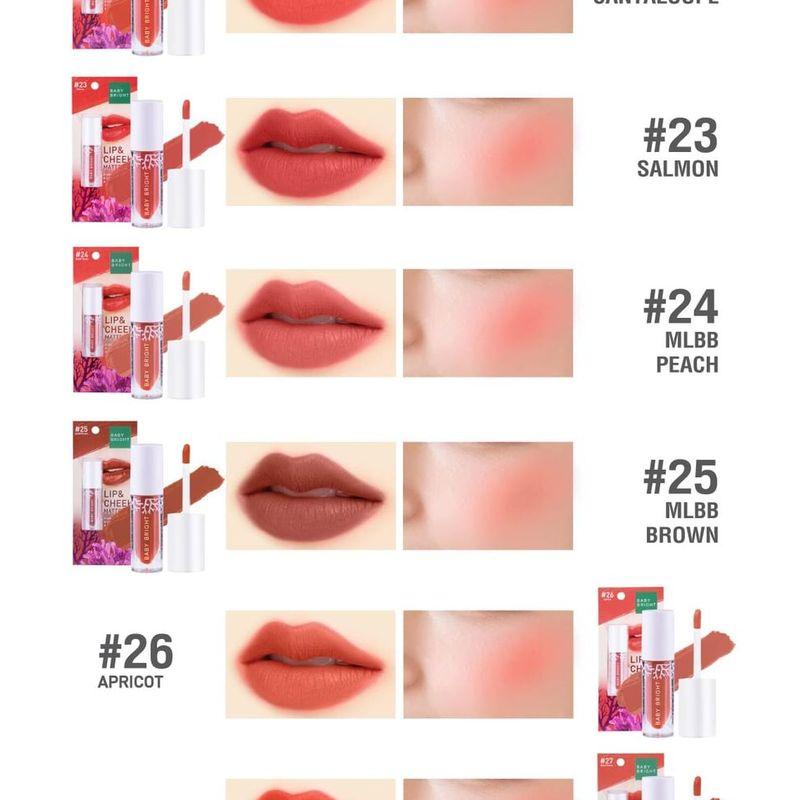 Baby Bright - Lippen- und Wangen-Matte-Tönung