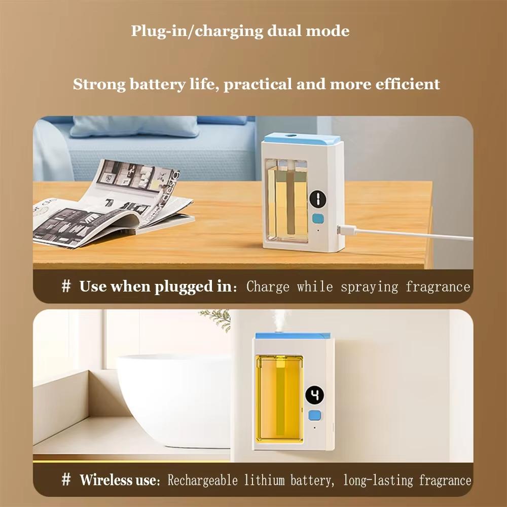 The Portable Smart Aroma Diffuser Can Be Adjusted To Automatically Spray Fragrance Remove Odors And leave A lasting Aroma
