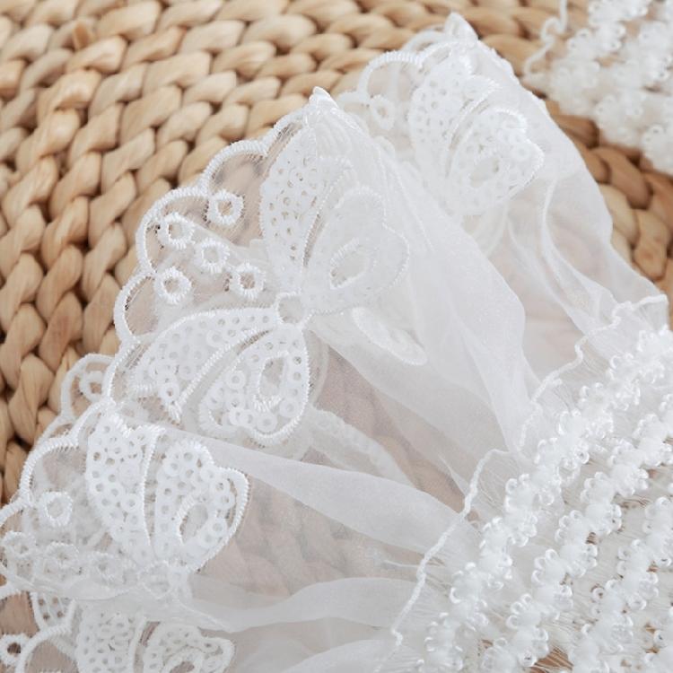 Bestickte Spitze Armstulpen Handgelenkmanschetten Armbedeckungen Falsche Ärmel Für Bürofrauen Täglichen Gebrauch und Party-Outfit-Verbesserer