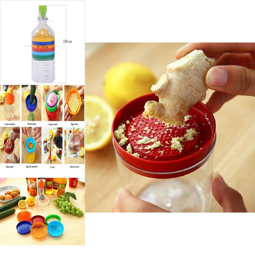 Multifunction 8 In 1 Kitchen Tools Slicer Grater Stylish Gadget For Effortless Cooking