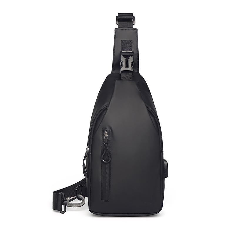 Korean Style Men's Trendy Crossbody One-Shoulder Sports Backpack