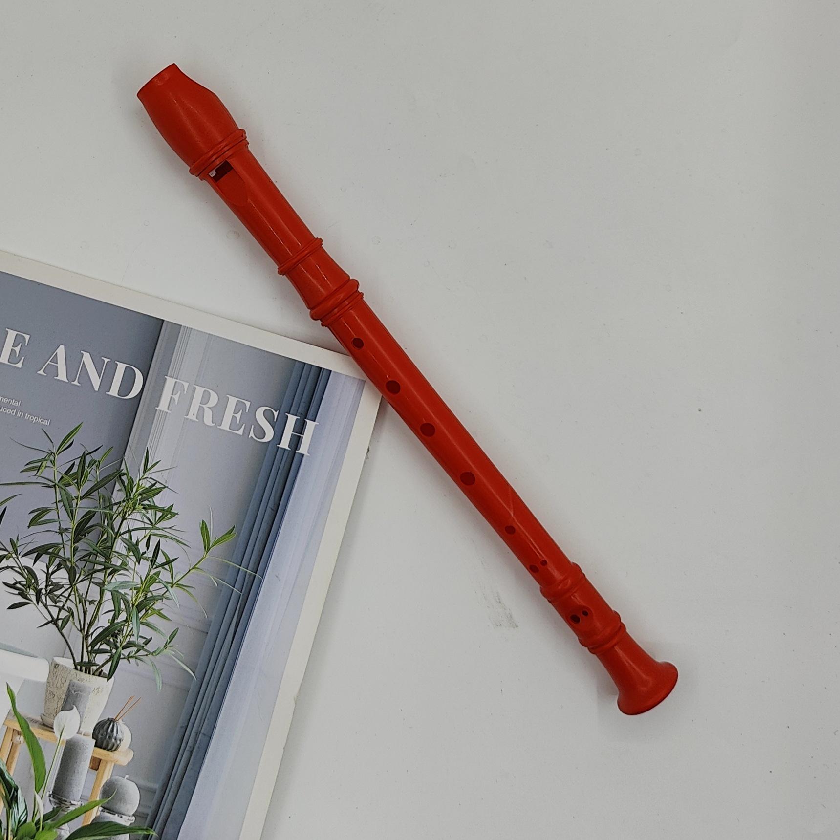 

Многоцветная 6-дырочная флейта и 8-дырочная пластиковая блок-флейта для музыкального образования детей