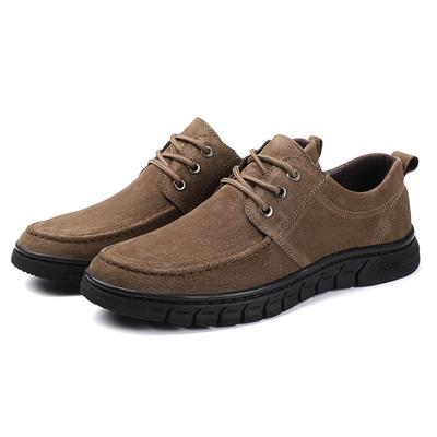 Fashion Leather Shoes For Man Genuine Leather Casual Shoes Fashion Business Oxford Shoes High Quality Designer Work Shoes