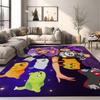 Cute Aphmau with Wings Long Rugs Cheaper Anti-slip Modern Living Room Balcony Printed Bedside Area Rugs