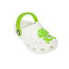 Crocs Comfortable Versatile Childrens Sandals Kids Sandals White Green 208653-90H