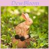 Wooden Craft Toy Car With Cute Bunny Design For Kids And Home Decor