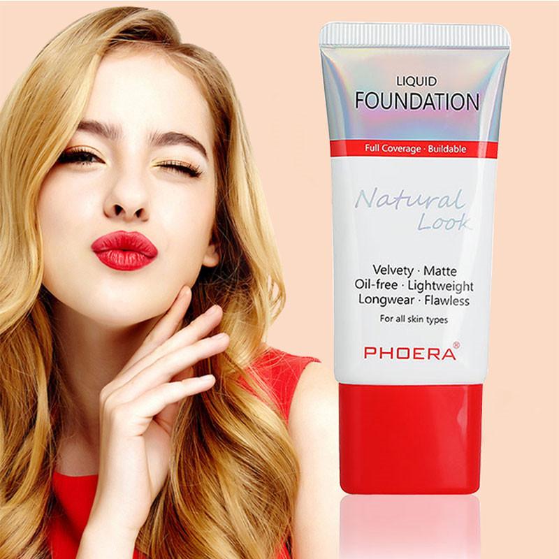 Buy 12 Colors 30ml Matte Foundation Soft Long Lasting Wear Oil Control