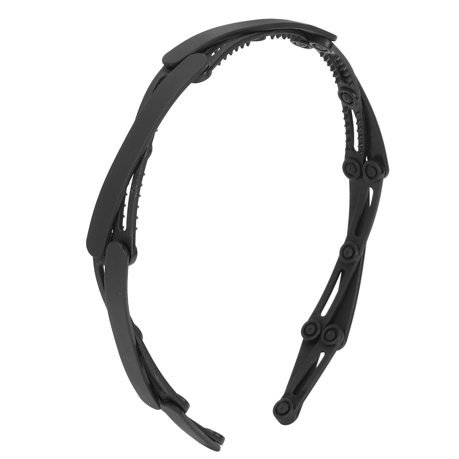 

Компактная складная повязка на голову с выдвижным карманом, обруч для волос, головной убор для девочек, черный чёрный