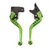 Motorcycle Brake Clutch Levers for CB400 CB400SF CB500R CB599 CB600F CB750 CBR900RR NSR250 NV400 Motorcycle Brake Clutch Levers (147mm Green)