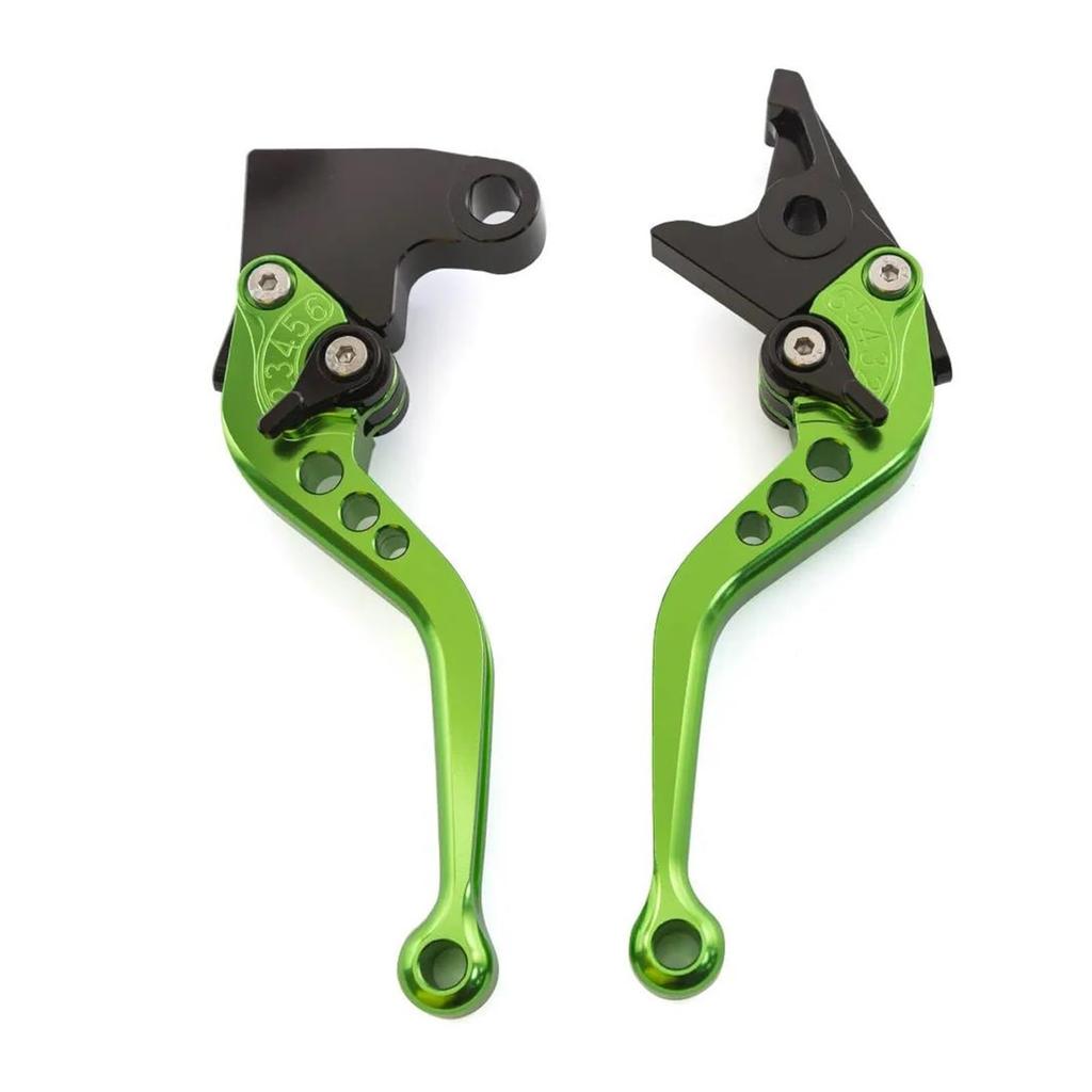 Motorcycle Brake Clutch Levers for CB400 CB400SF CB500R CB599 CB600F CB750 CBR900RR NSR250 NV400 Motorcycle Brake Clutch Levers (147mm Green)