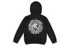 New Japan Pro-Wrestling Löwenmarken-Zip-Up-Hoodie 2025 Schwarz x Weiß M 6871104315