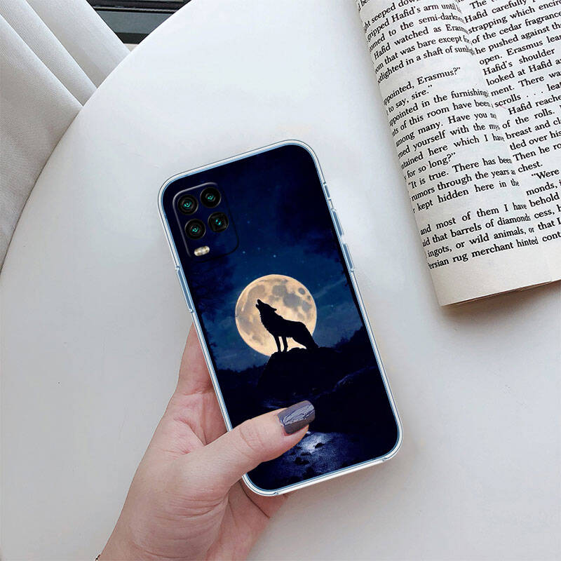 MH148 Animal Wolf Phone Case for Motorola Edge 20 30 S30 40 50 Fusion Lite Plus Pro Neo Ultra One Power Action Macro Hyper Vision Zoom