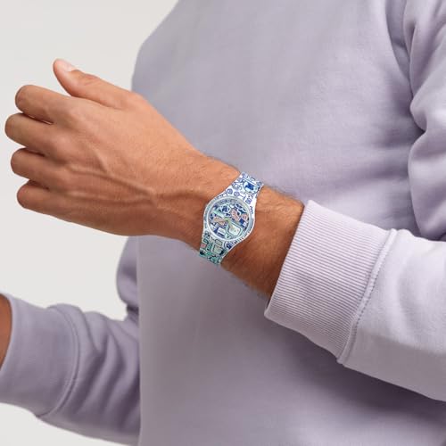 Swatch B-BOT SO28Z702 White Wristwatch