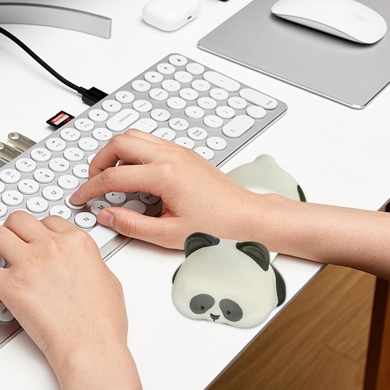 Supporto per Polso del Computer Forma di Animale Pad per Polso Portatile Imbottito in Schiuma con Design Confortevole per Ufficio Gamer Viaggio Letto