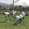 KESSZAL Outdoor Flying Crane Garden Statue