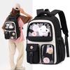 Cute School Backpack for Teen Girls Elementary Middle School Bags for Girls Campus Student Bookbag Kids Backpack Travel Daypack