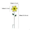Decorative Garden Stake Pinwheels Art Spring Decoration for Patio Planter