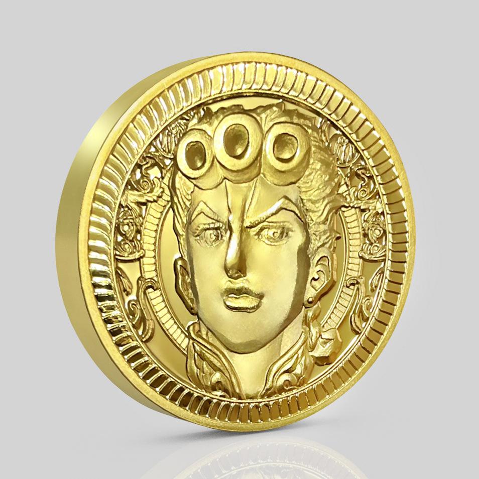 Medaglia Commemorativa Giorno Jobana, Le Bizzarre Avventure di JoJo, Merchandising Anime, Piccoli Regali, Regalo di Natale, Pensierini per la Befana