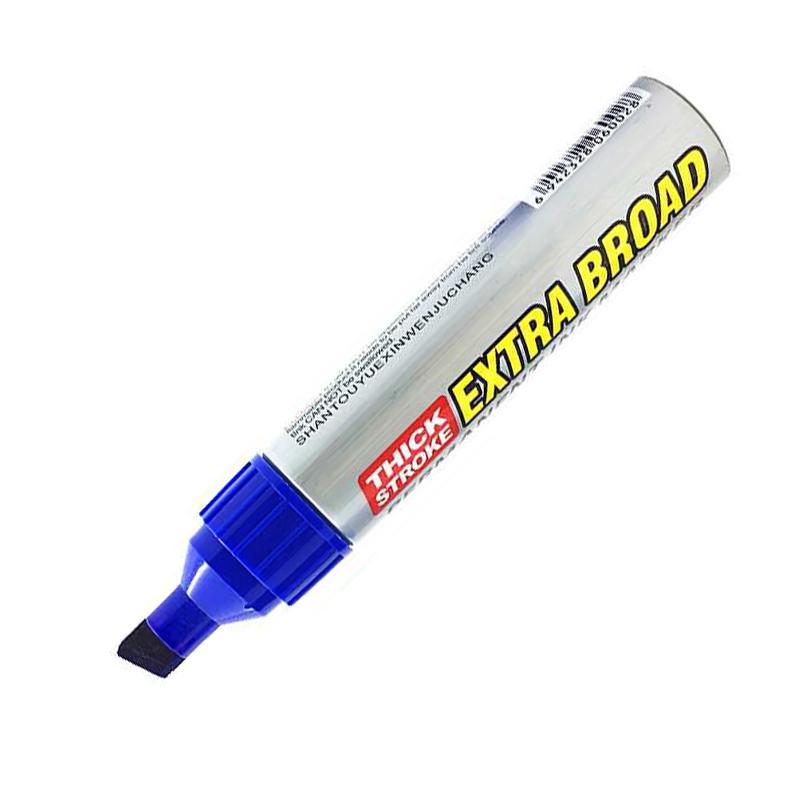 3-Farben Marker mit großer Kapazität 10mm Spitze Ölbasis Große Spitze Nachfüllbar Wasserdicht Nicht Radierbar