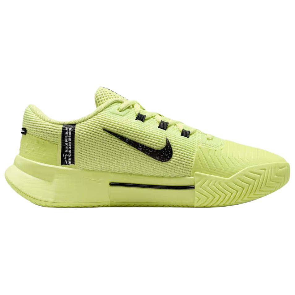 Nike Zoom GP Challenge 1.5 Abrasion Resistant Low Top Tennis Shoes Women's Light Lemon IQ5175-001