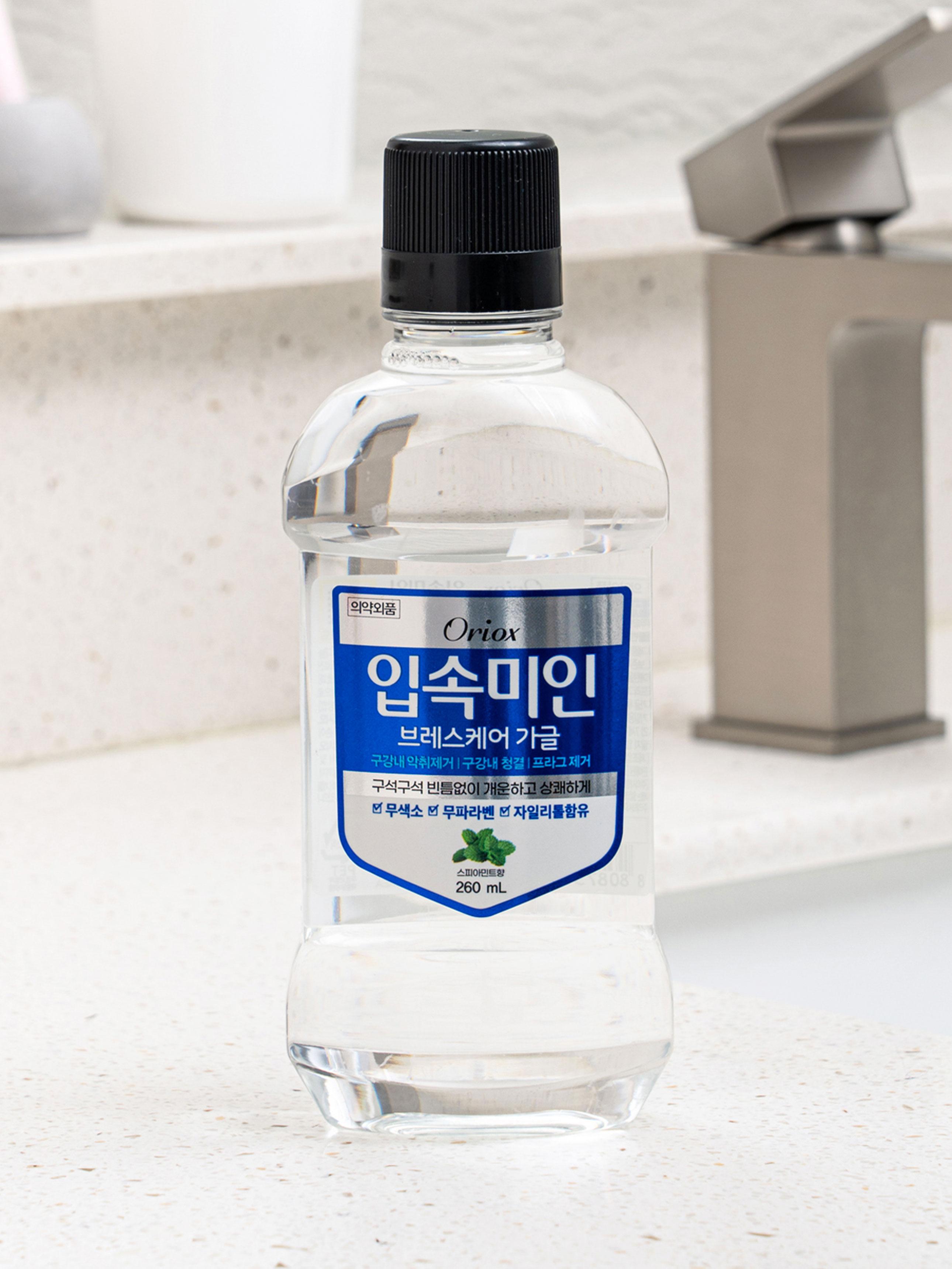 

Mint Fresh Mouthwash Bad Breath Care 260ml 1ea