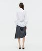 Bedermi Asymmetric Draped Midi Skirt