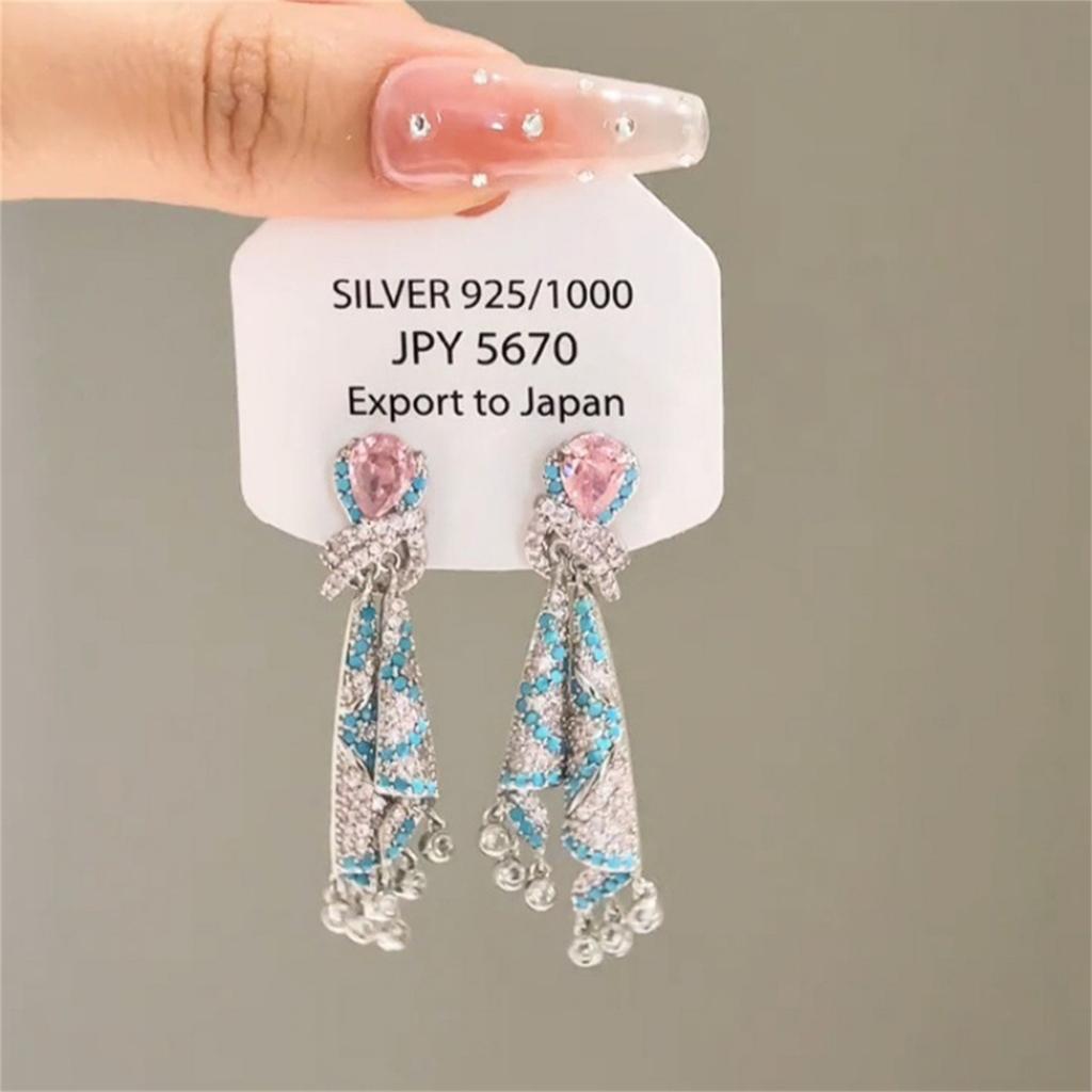 Módní Trendy Dámské Náušnice Osobnost Skleněné Kamínkové Náušnice Pro Ženy