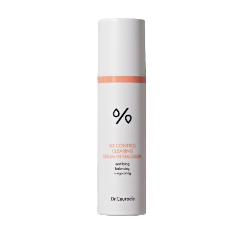 Dr. Ceuracle  Control Clearing Serum in Emulsion 100ml / Sebum Control & Inner Hydration Oil-Moisture Balancing for Oily Dehydrated Skin