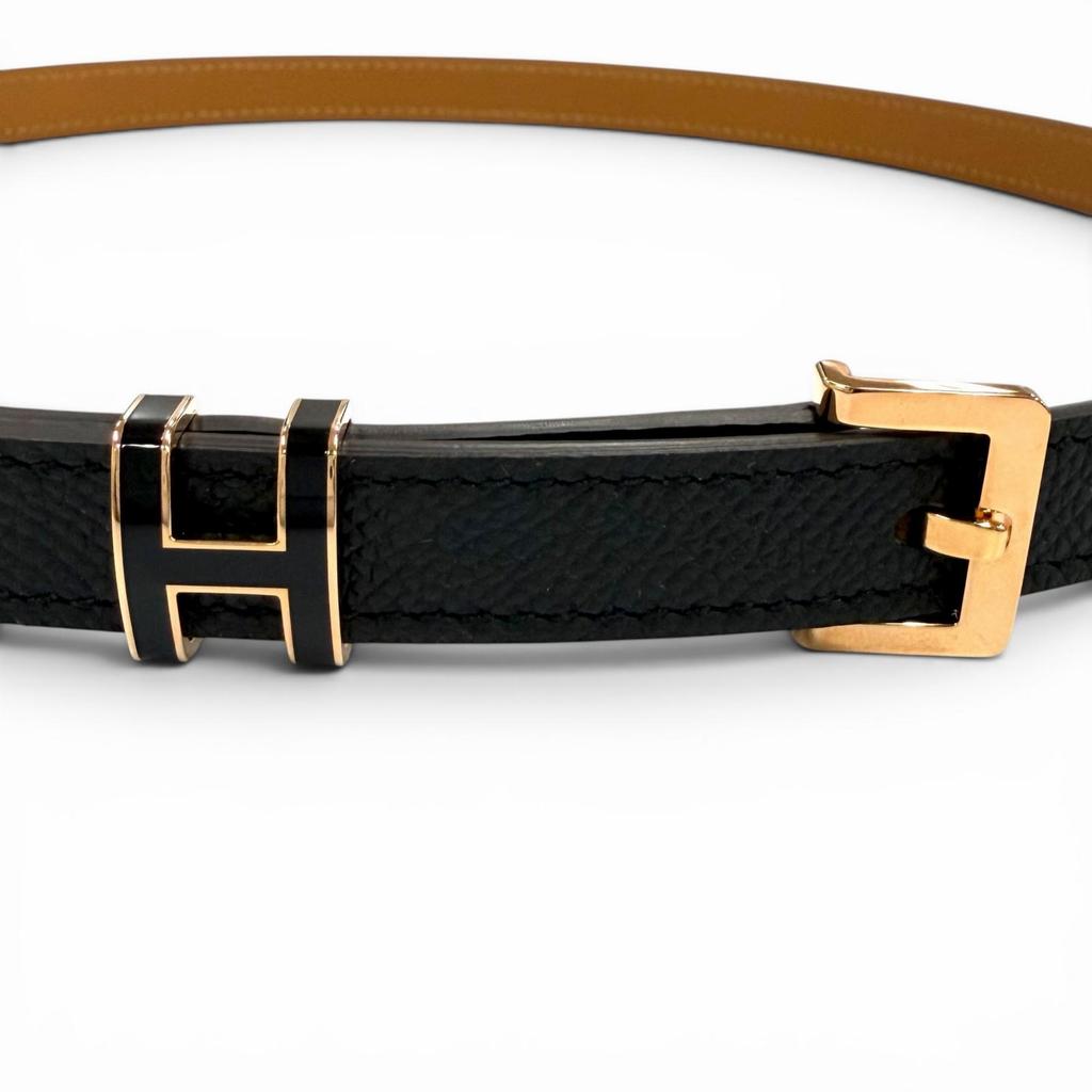Pristine HERMES belt Pop H 15 Epsom Leather Women Used