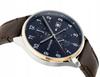 Tommy Hilfiger 1791712 Herrenuhr Braunes Armband Blaues Zifferblatt 44mm + Box