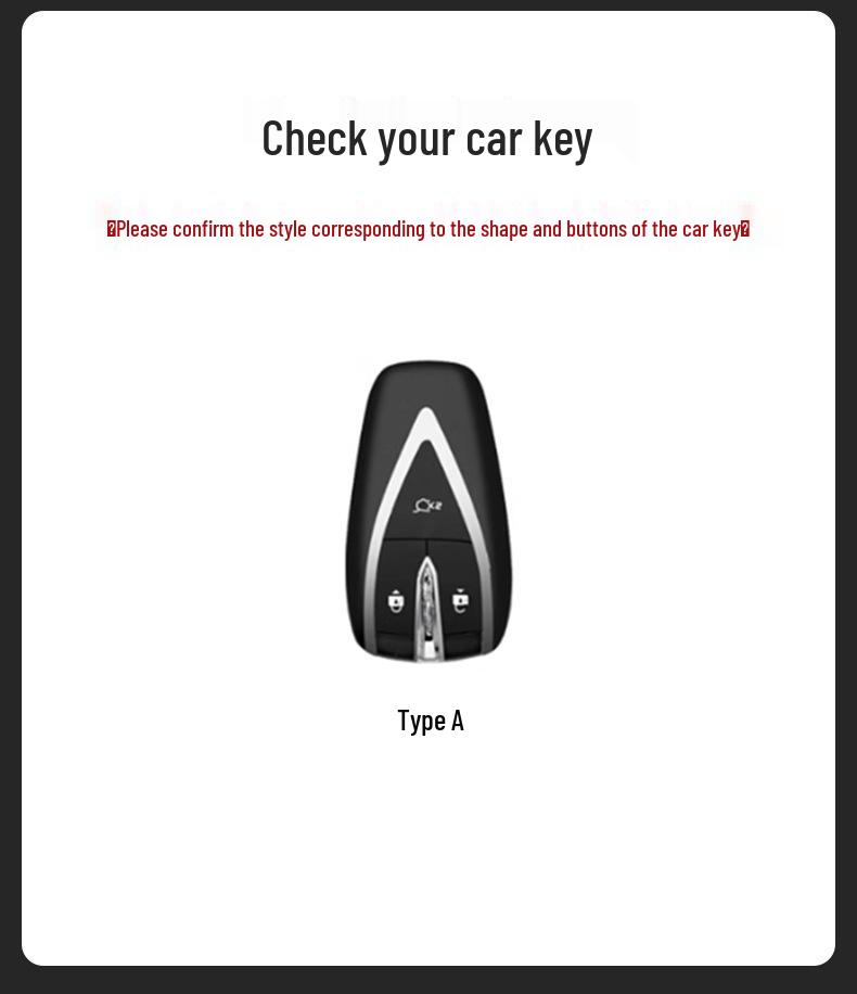 Changan SL03/S7 Key Case 2023: Suede Protective Shell with Buckle