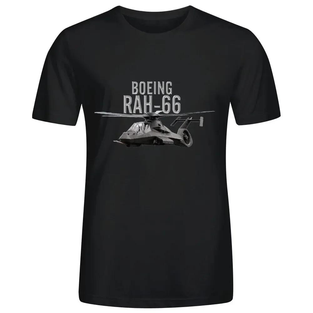 Sikorsky RAH66 Comanche Helicopter TShirt 100 Cotton ONeck Short Sleeve Summer Casual Mens Tshirt Streetwear S