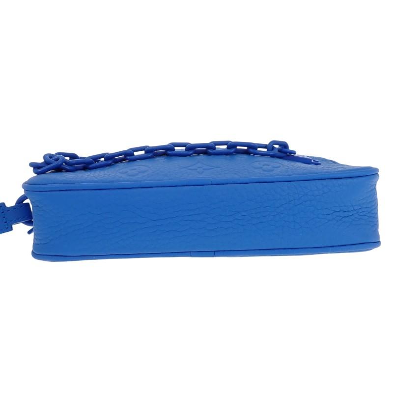 LOUIS VUITTON  M53557 Clutch bag blue mens