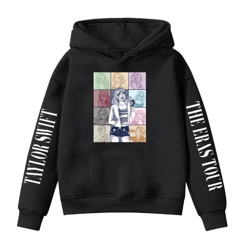 Geïnspireerd op Taylor Swift Kinder Hoodie Casual Kleding Katoenmix Lange Mouw Meerdere Kleuren Ontwerpen