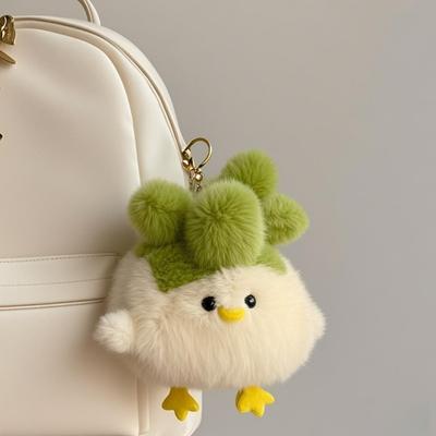 10cm 1Pcs Cultural and Creative Garlic Bird Voice Doll Souvenir and Peaceful Bird Plush Toy Doll