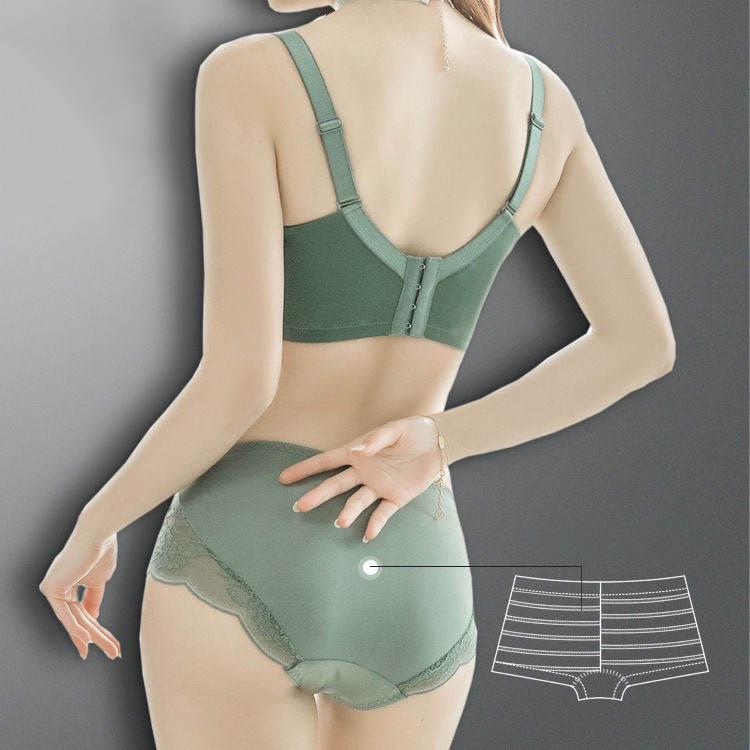 Underwear Women Without Steel Ring Gathered Bra Sexy Beautiful Back Bra Thin Section Bra
