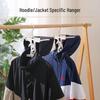 Foldable Hooded Sweatshirt Drying Rack - Windproof, Non-Slip, Thickened Design