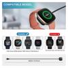 Charger Cable For Fitbit Versa 4/Sense/Versa 3/Sense 2 Replacement Smartwatch Charger Cradle Adapter Data Stand Charging Cable