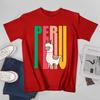 Unisex Cute Peruvian Alpaca Product Llama From Peru Tshirt Tees T Shirts WoUnisex Boys 100 Cotton TShirt