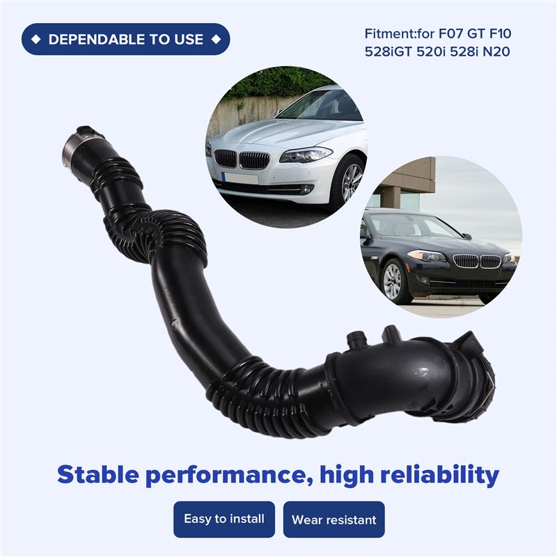 NEW-For BMW F07 GT F10 528Igt 520I 528I N20 Compatible 13717612091 Intercooler Turbo Pipe Hose Air Intake Hose