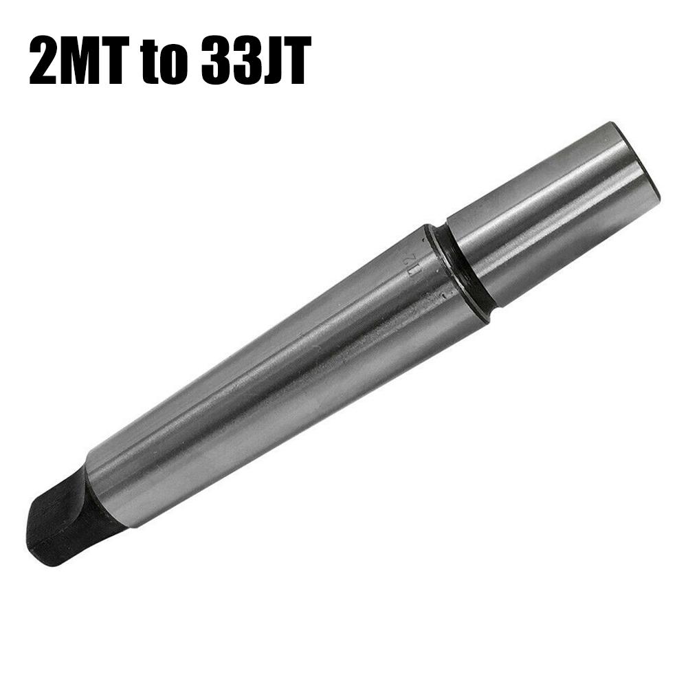 2MT to 33JT Drill Chuck Mandrel MT2 JT33 for Morse Taper Shank Spindle Bore CNC Metalworking Industrial Workholding Tool